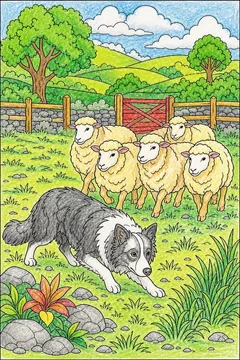 Colored example 1