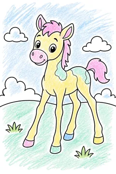 Colored example 1