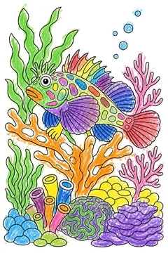 Colored example 1