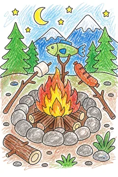 Colored example 1