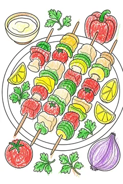 Colored example 1