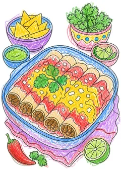 Colored example 1