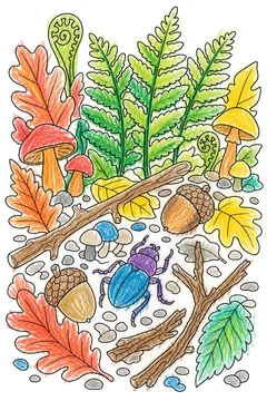 Colored example 1