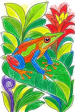 Colored example 1