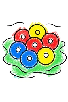 Colored example 1