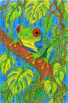 Colored example 1