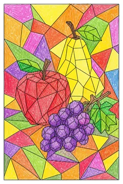 Colored example 1
