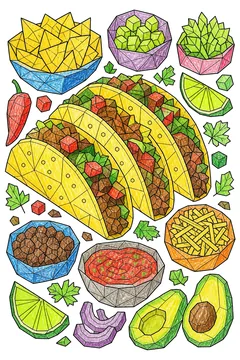 Colored example 1