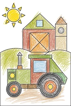 Colored example 1