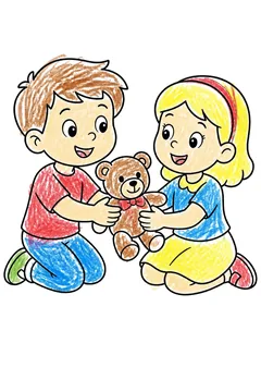 Colored example 1