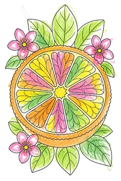 Colored example 1