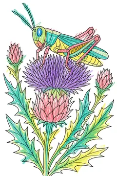 Colored example 1