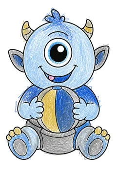 Colored example 1