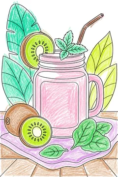 Colored example 1