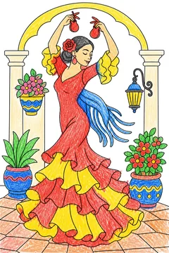 Colored example 3