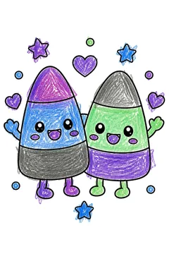 Colored example 1