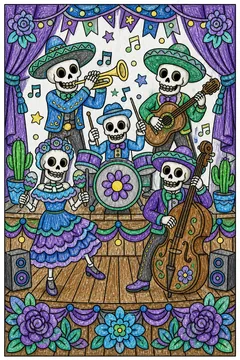 Colored example 3
