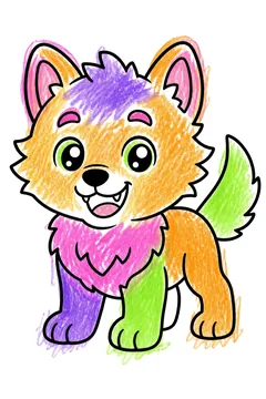 Colored example 2