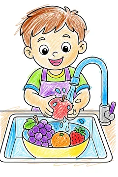 Colored example 1