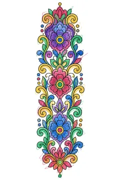Colored example 1