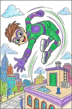 Colored example 1