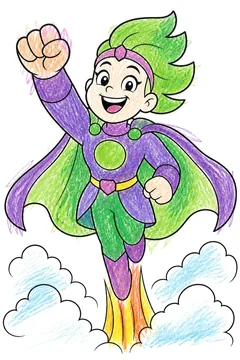Colored example 1