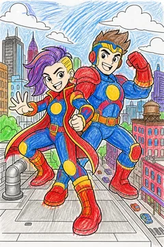 Colored example 1