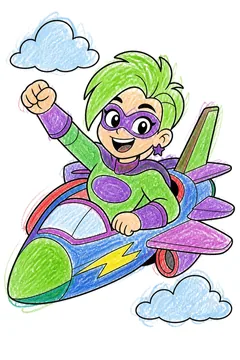 Colored example 1