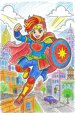 Colored example 1