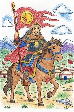 Colored example 1