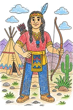 Colored example 1