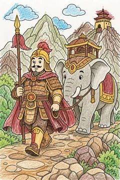 Colored example 1