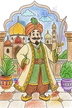 Colored example 1