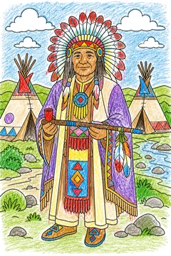 Colored example 1