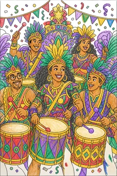 Colored example 1