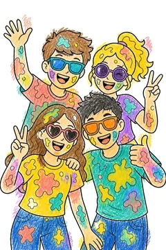 Colored example 1