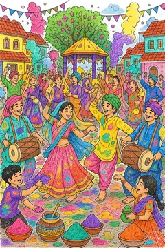 Colored example 1
