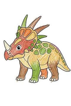 Colored example 1