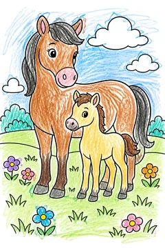 Colored example 1