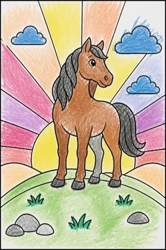 Colored example 1