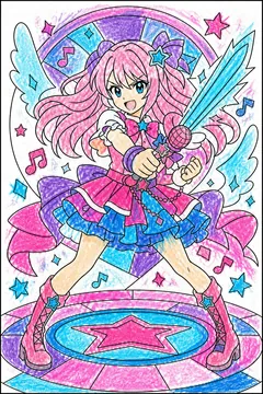 Colored example 1