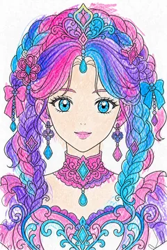Colored example 1