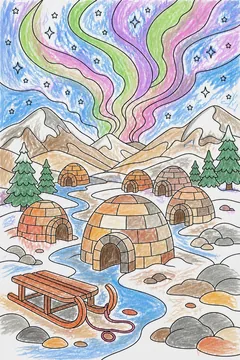 Colored example 1