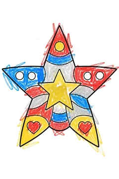 Colored example 1