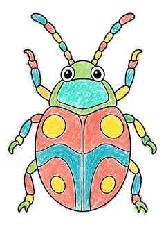 Colored example 1