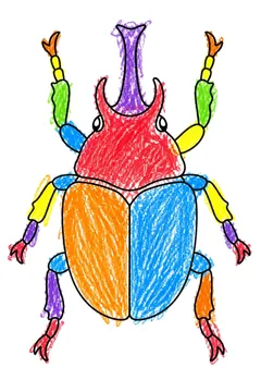 Colored example 1