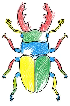 Colored example 1