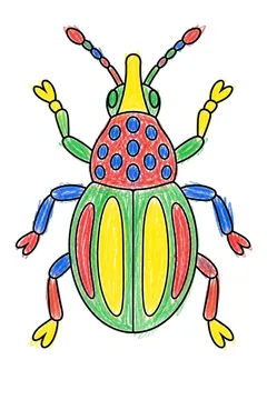 Colored example 1