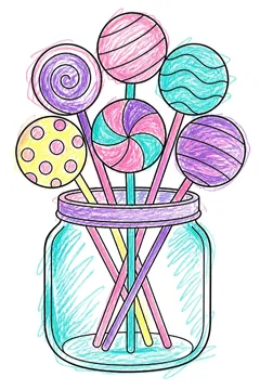 Colored example 1