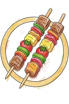Colored example 1